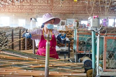 江西廣昌頭陂鎮(zhèn) 竹制品加工按下綠色發(fā)展“升級(jí)鍵”